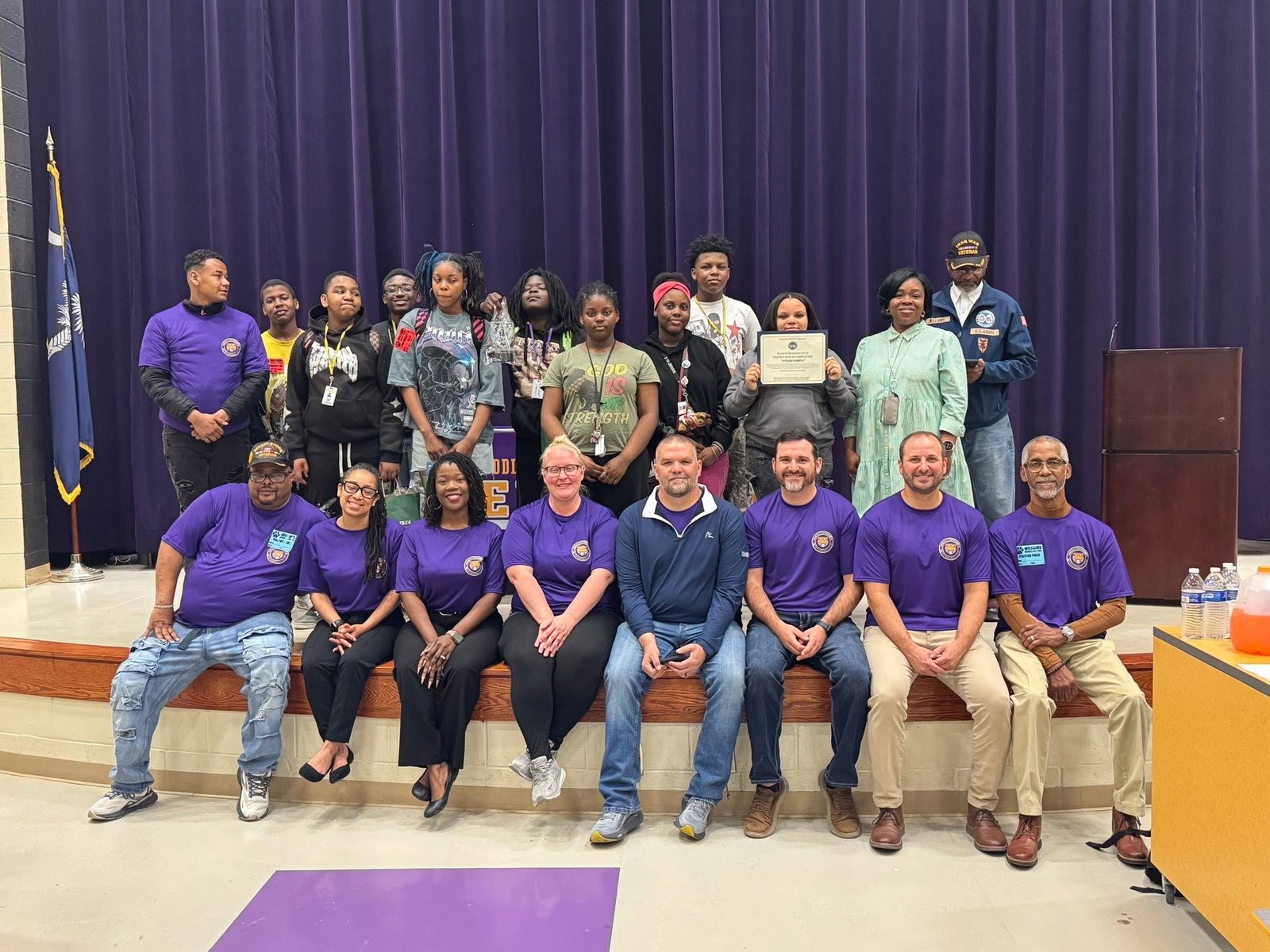 Placeholder photo, volunteer group
